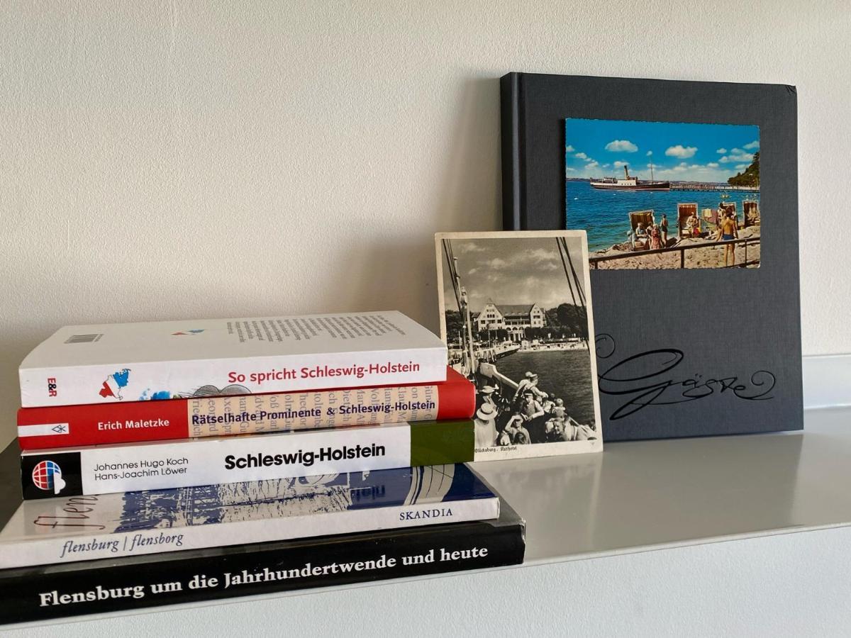 Strandblick Mit Strandkorb & Fahrraedern グリュックスブルク エクステリア 写真
